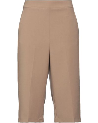 Attic And Barn Cropped Trousers - Natural