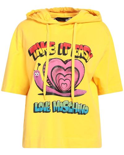 Love Moschino Sweatshirt - Yellow