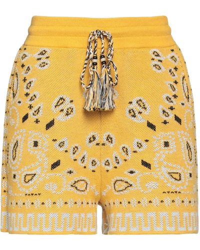 Alanui Shorts & Bermuda Shorts - Yellow