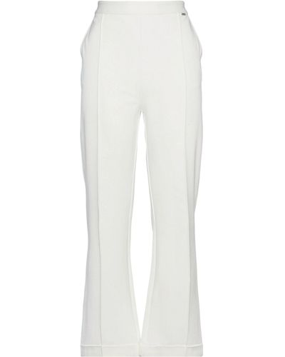 LE COEUR TWINSET Trouser - White