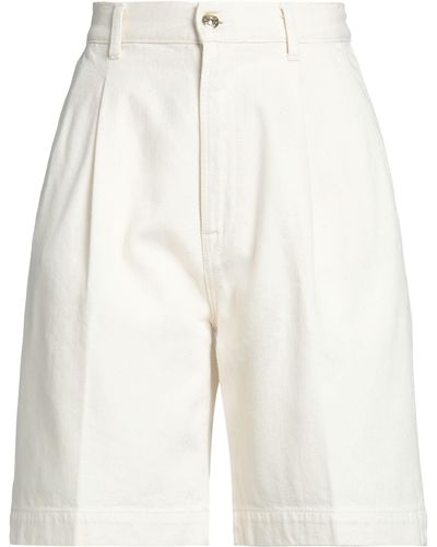 People Shorts & Bermuda Shorts - White