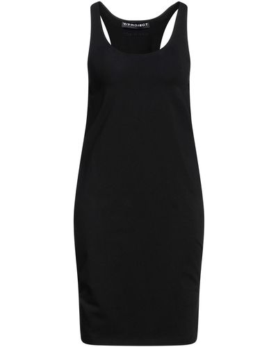 Y. Project Mini Dress Cotton, Elastane - Black