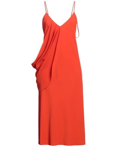 Annarita N. Midi Dress - Red