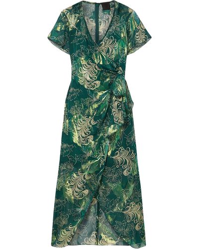 Anna Sui Midi-Kleid - Grün