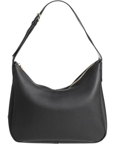 Gum Design Shoulder Bag - Black
