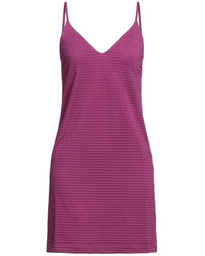 Fisico Mini Dress - Purple