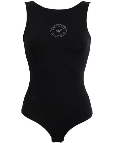Emporio Armani Lingerie Bodysuit - Black