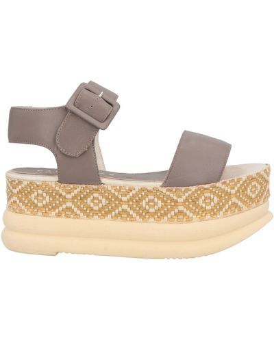 Palomitas By Paloma Barcelo' Sandals Leather - Natural