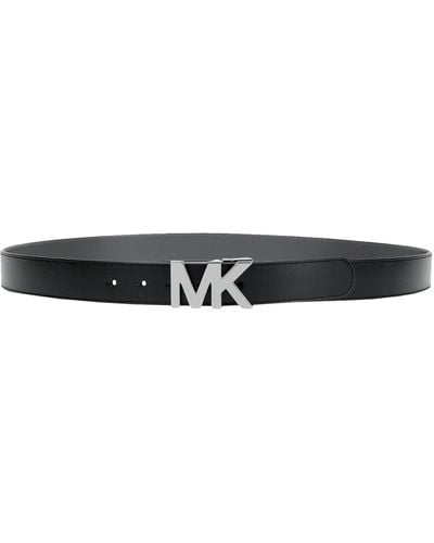 Buy Michael Kors Men Brown 3D MK Plaque Buckle Belt Online  763483  The  Collective