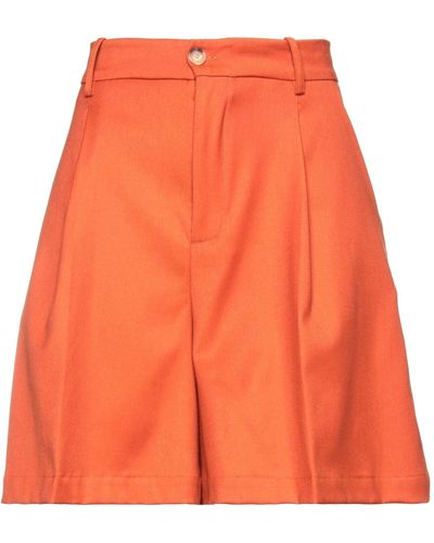 Semicouture Shorts & Bermuda Shorts - Orange