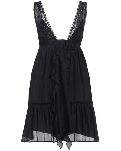Pinko Mini Dress Cotton - Black