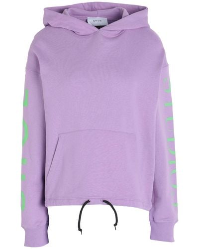 Shoe Sweatshirt Cotton - Purple