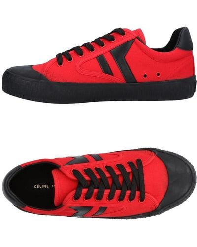 Celine Trainers Woman Red