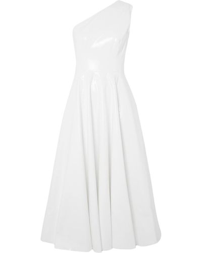 Alex Perry Midi Dress - White