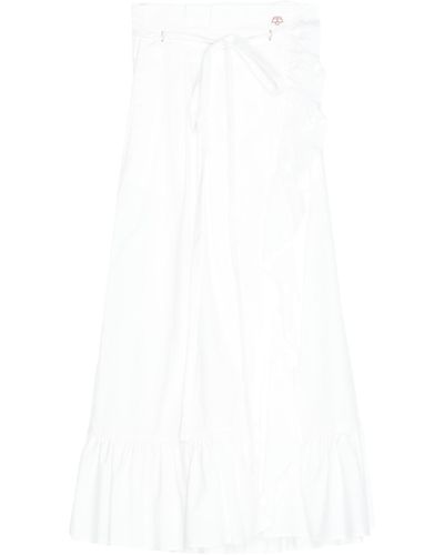 Bohelle Midi Skirt - White