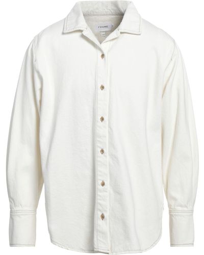 FRAME Denim Shirt - White
