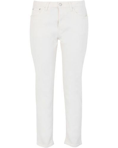 Jeanerica Pantalon en jean - Blanc
