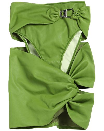 The Attico Mini Skirt - Green