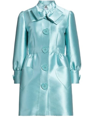 Moschino Overcoat & Trench Coat - Blue