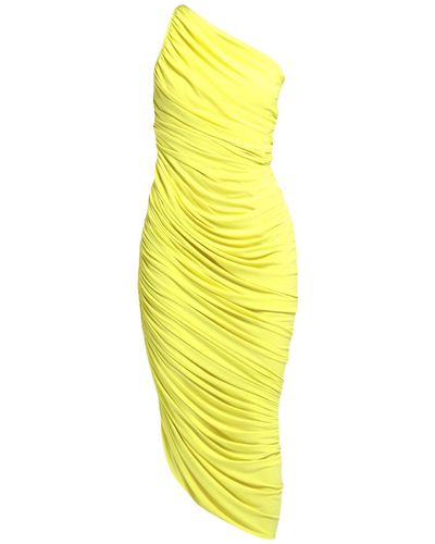 Norma Kamali Midi Dress - Yellow