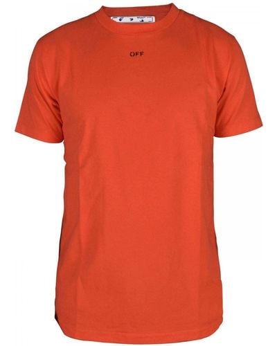 Off-White c/o Virgil Abloh T-shirt - Rosso