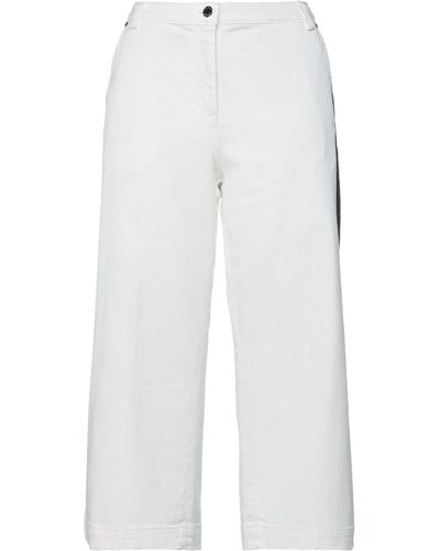 Saucony Pantaloni Cropped - Bianco