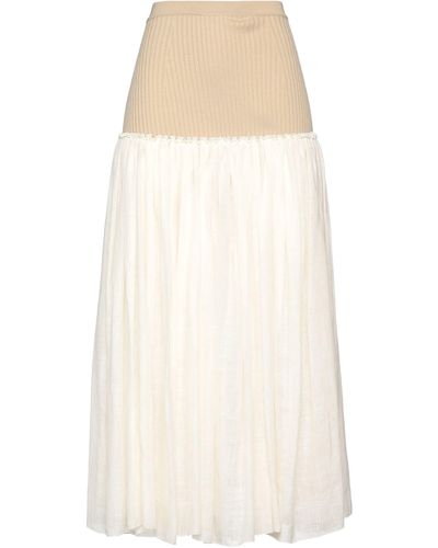 Chloé Long Skirt - Natural