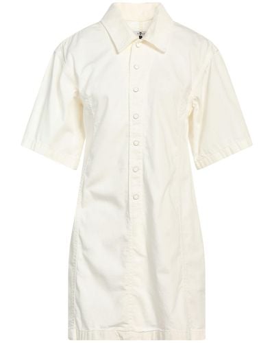 7 For All Mankind Mini-Kleid - Weiß