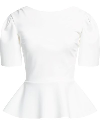 La Petite Robe Di Chiara Boni Top - Blanco