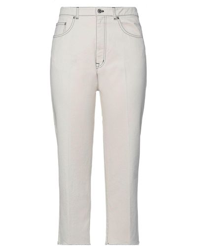 N°21 Denim Trousers - White