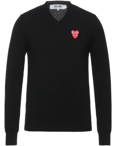 COMME DES GARÇONS PLAY Sweater - Black
