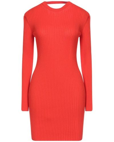 Semicouture Mini Dress - Red