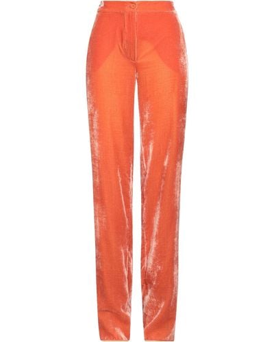 Blugirl Blumarine Pants Viscose, Polyamide - Orange