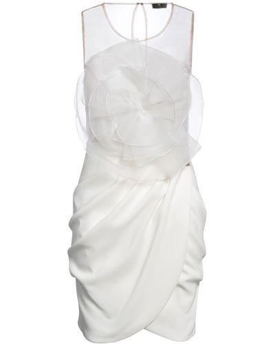 Elisabetta Franchi Mini Dress - White