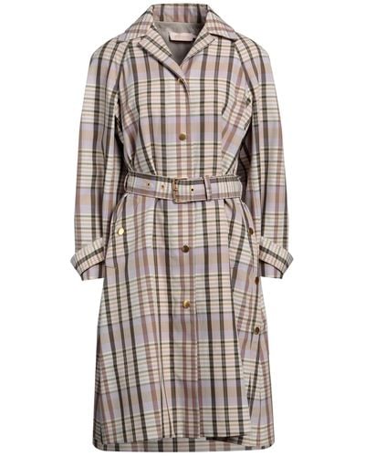 Tory Burch Overcoat & Trench Coat - Natural