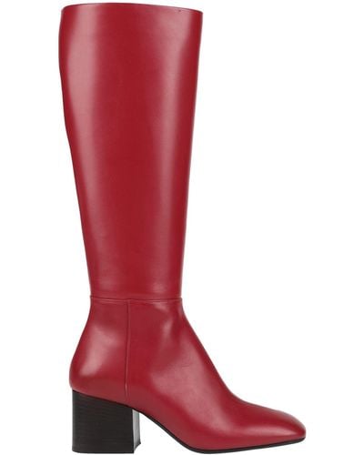 Marni Knee Boots - Red