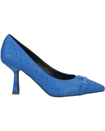 Jijil Court Shoes - Blue