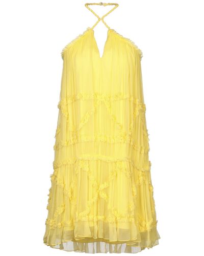 Just Cavalli Midi Dress - Yellow