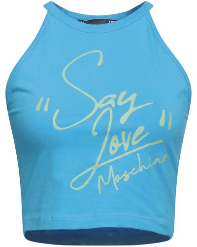 Love Moschino Top - Blau