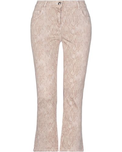LUCKYLU  Milano Cropped Trousers - Natural