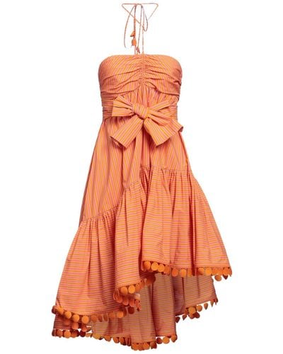 Silvia Tcherassi Mini-Kleid - Orange