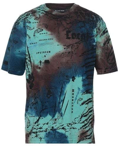 Mauna Kea T-shirts - Blau