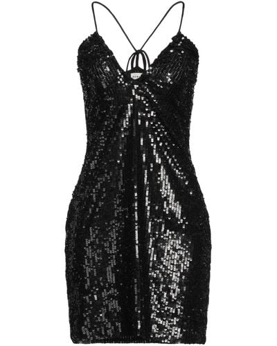 P.A.R.O.S.H. Mini Dress - Black