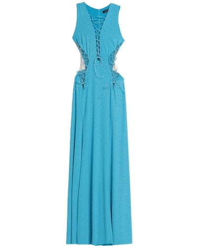MATILDE COUTURE Vestido largo - Azul