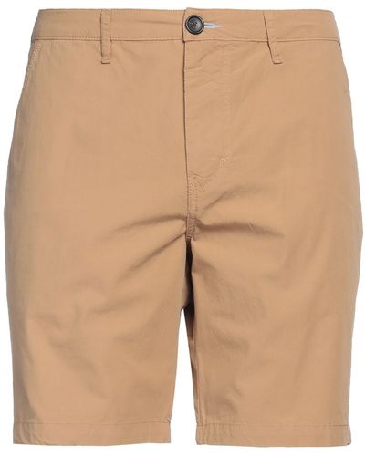 PS by Paul Smith Camel Shorts & Bermuda Shorts Cotton - Natural
