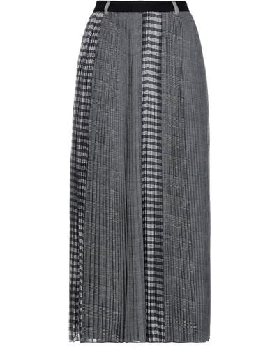 High Maxi Skirt - Gray