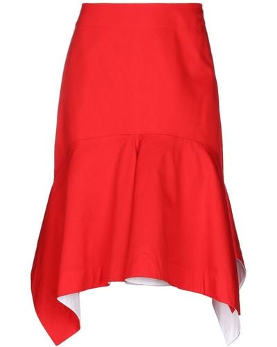 CALVIN KLEIN 205W39NYC Midi Skirt - Red