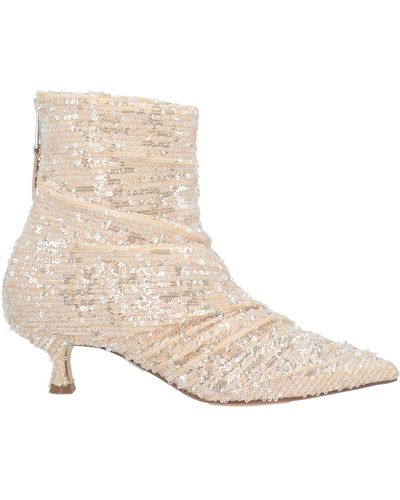 Strategia Ankle Boots Textile Fibers - Natural