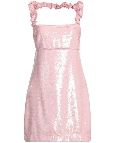 Ganni Mini-Kleid - Pink
