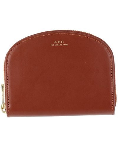 A.P.C. Brieftasche - Rot